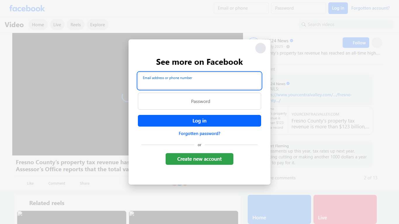 Fresno County’s property tax revenue has reached an all-time high. The Assessor’s Office reports that the total value of all taxable property is now more than $123 billion. Paul Dictos, the Fresno County Assessor-Recorder, says the tax roll represents the county’s economic growth. Out of the 15 cities that make up the county, Sanger saw the largest increase in assessed value compared to the previous year, at nearly 15%. KSEE24 News Facebook